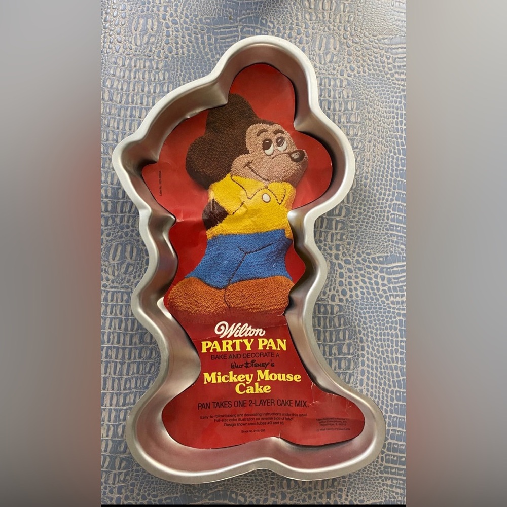 Wilton Vintage Retired 1978 Mickey‎ Mouse Cake Party Pan Mold 515-1805